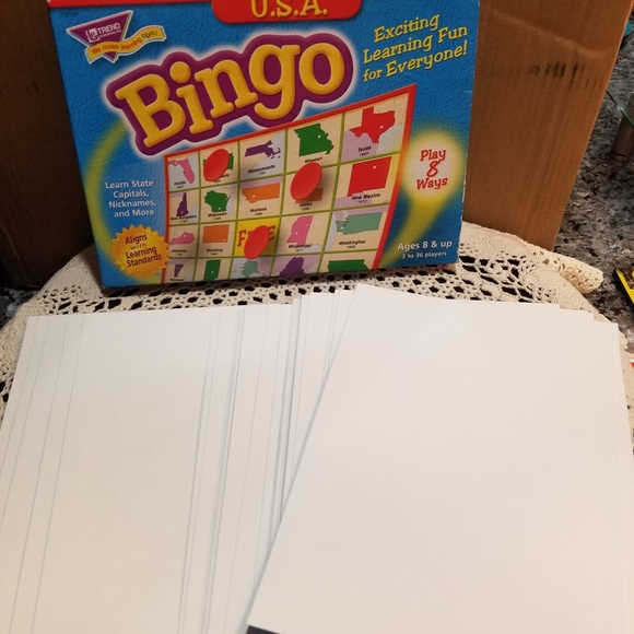 Bingo USA States game EUC - Picture 7 of 13